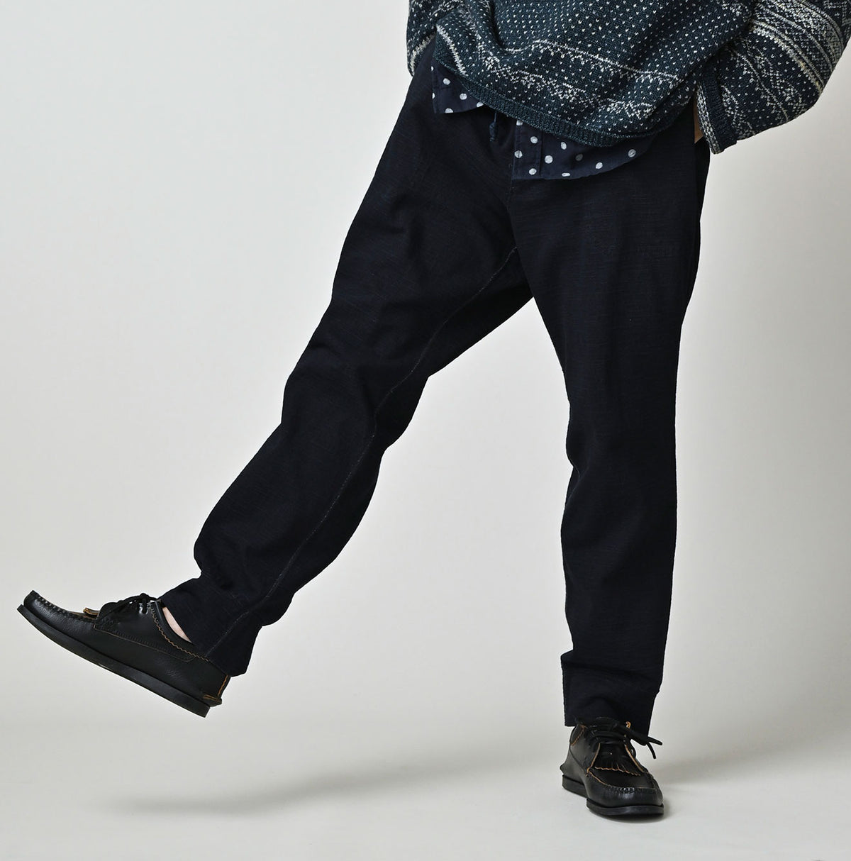 45R Indigo Dekoboko Tenjiku 908 Pants
