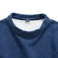 45R Indigo Cotton Fleece Square Top