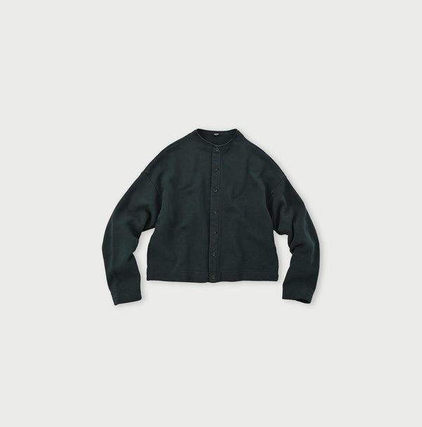 Cotton Fleece Square Cardigan - 45R by 45rpm studio