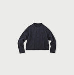 Cotton Fleece Square Cardigan - 45R by 45rpm studio