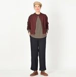 Cotton Fleece Square Cardigan - 45R by 45rpm studio