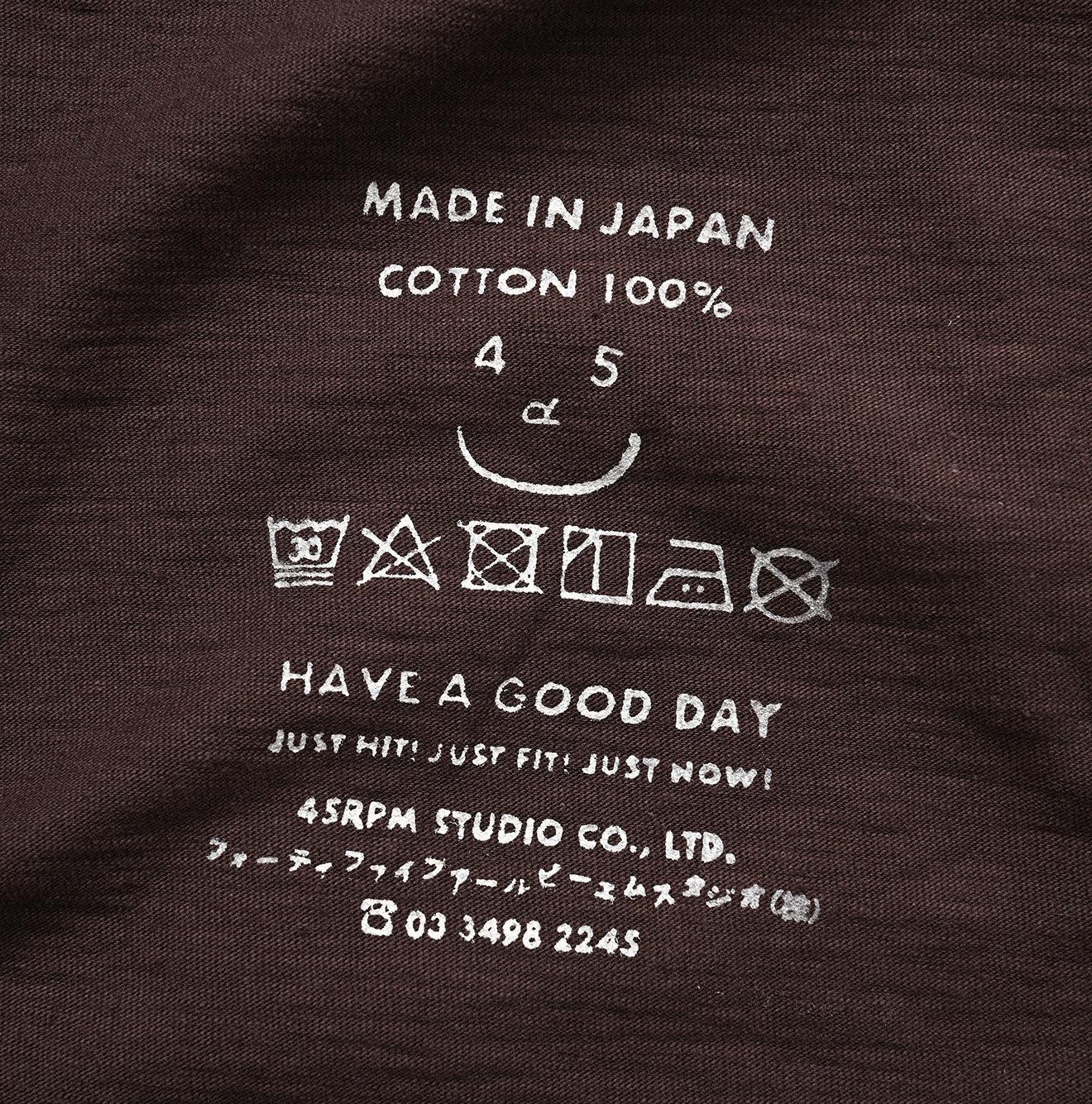 908 Ocean Long Sleeve T-shirt - 45R by 45rpm studio