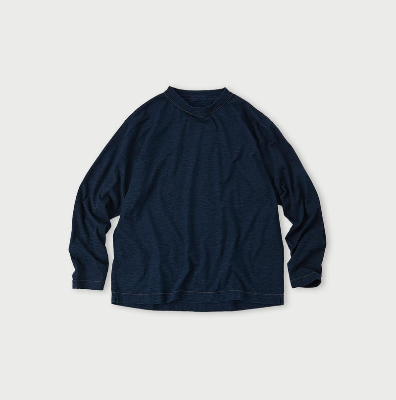 Indigo Ocean 908 Long Sleeve T-shirt - 45R by 45rpm studio - Image 1