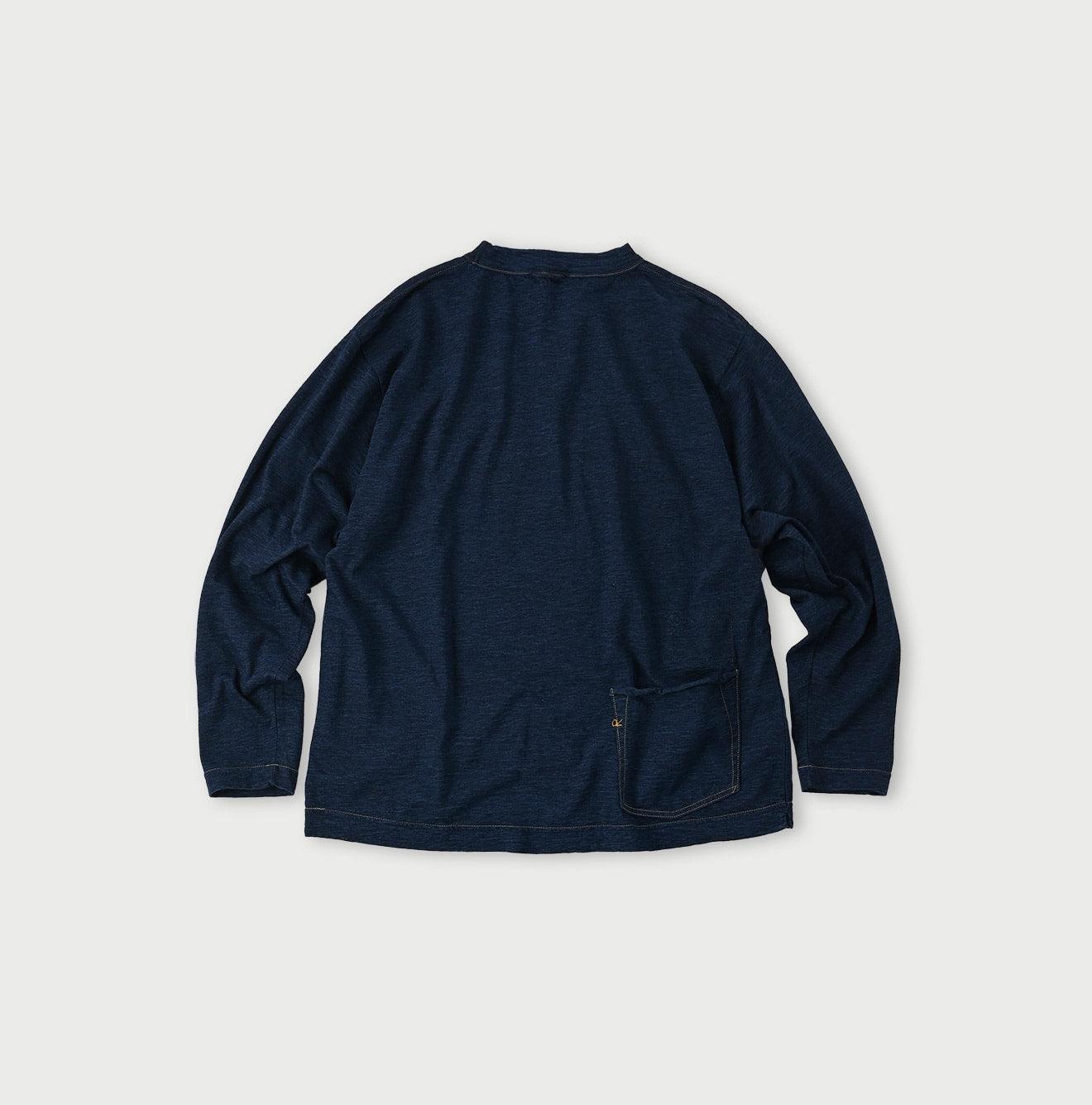 Indigo Ocean 908 Long Sleeve T-shirt - 45R by 45rpm studio - Image 2