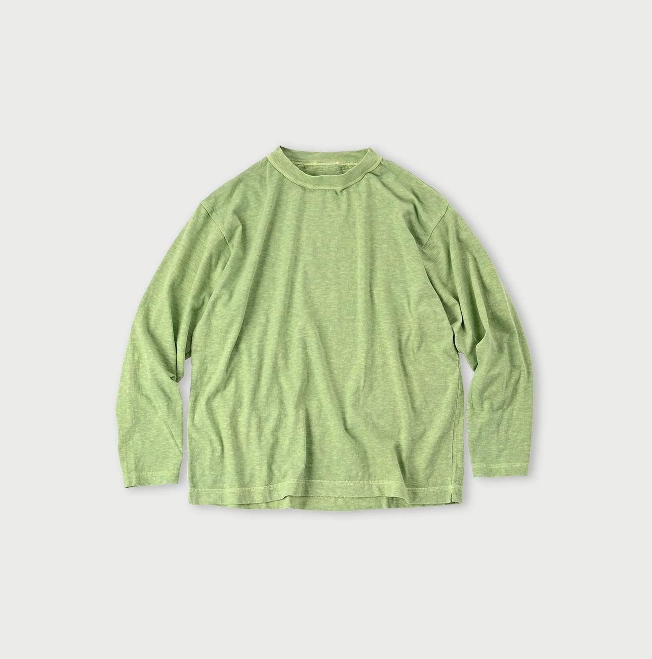 Botanical Dyed Ocean 908 Long Sleeve T-shirt (Size 2) - 45R by 45rpm studio - Image 1