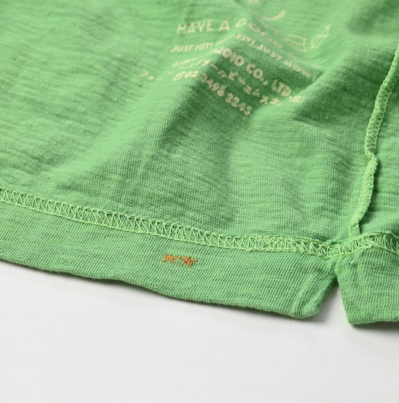 Botanical Dyed Ocean 908 Long Sleeve T-shirt (Size 2) - 45R by 45rpm studio - Image 14