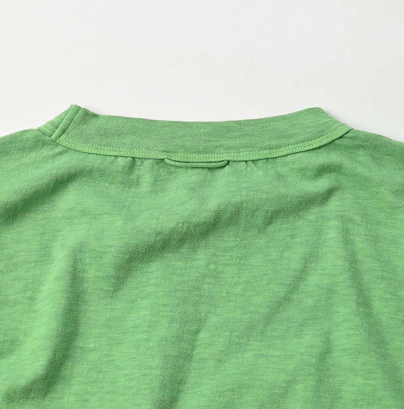 Botanical Dyed Ocean 908 Long Sleeve T-shirt (Size 2) - 45R by 45rpm studio - Image 15