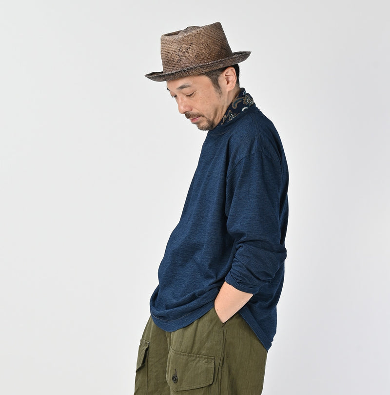 45R Indigo Ocean 908 Long Sleeve T-shirt Nou - Image 9