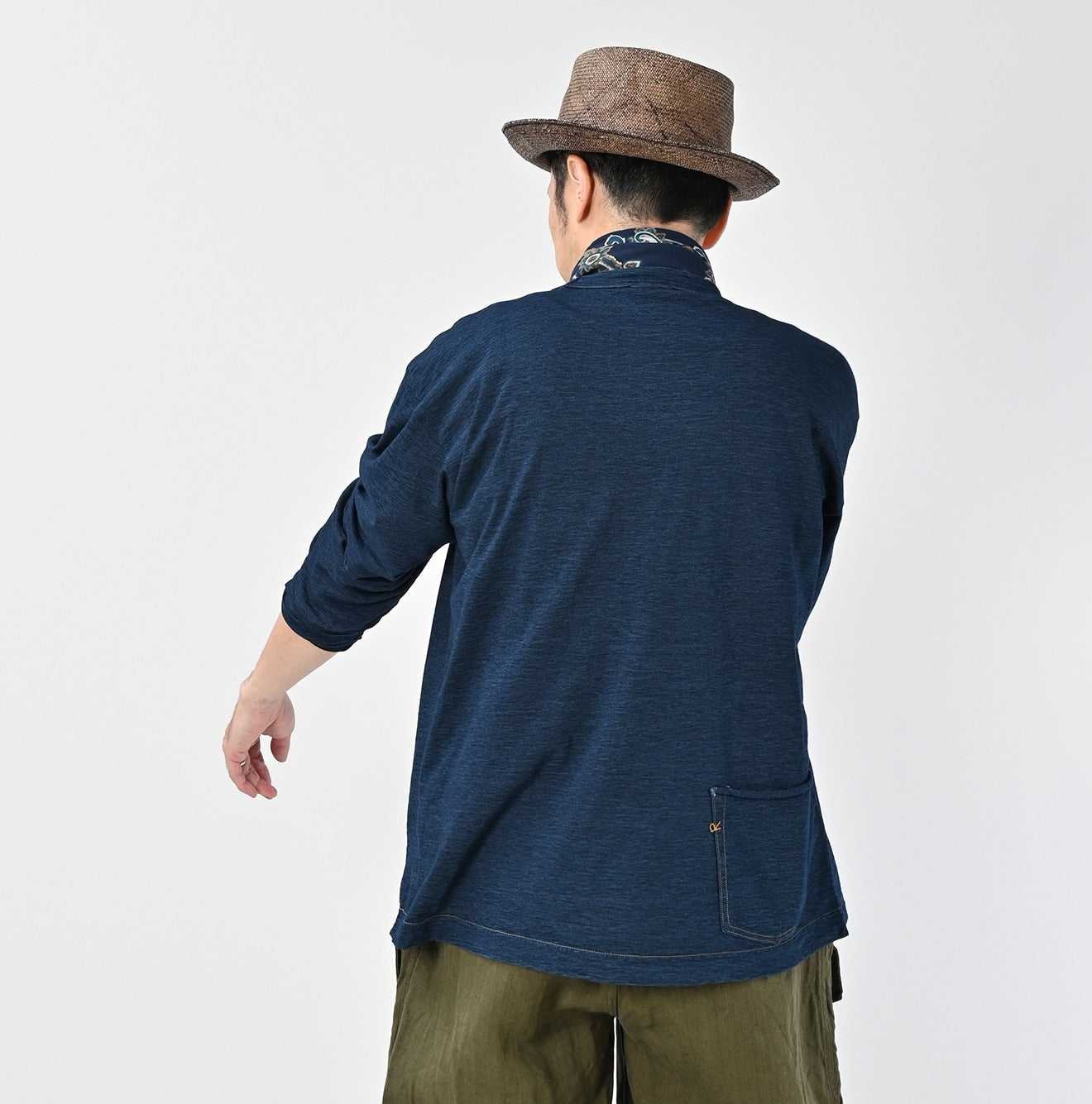 45R Indigo Ocean 908 Long Sleeve T-shirt Nou - Image 10