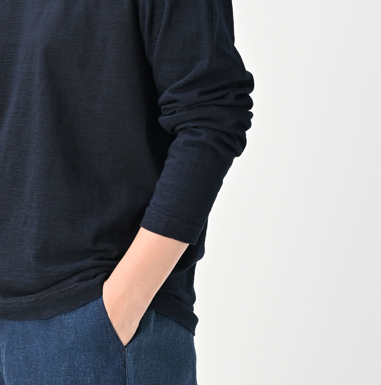 45R Indigo Ocean 908 Long Sleeve T-shirt Nou - Image 12