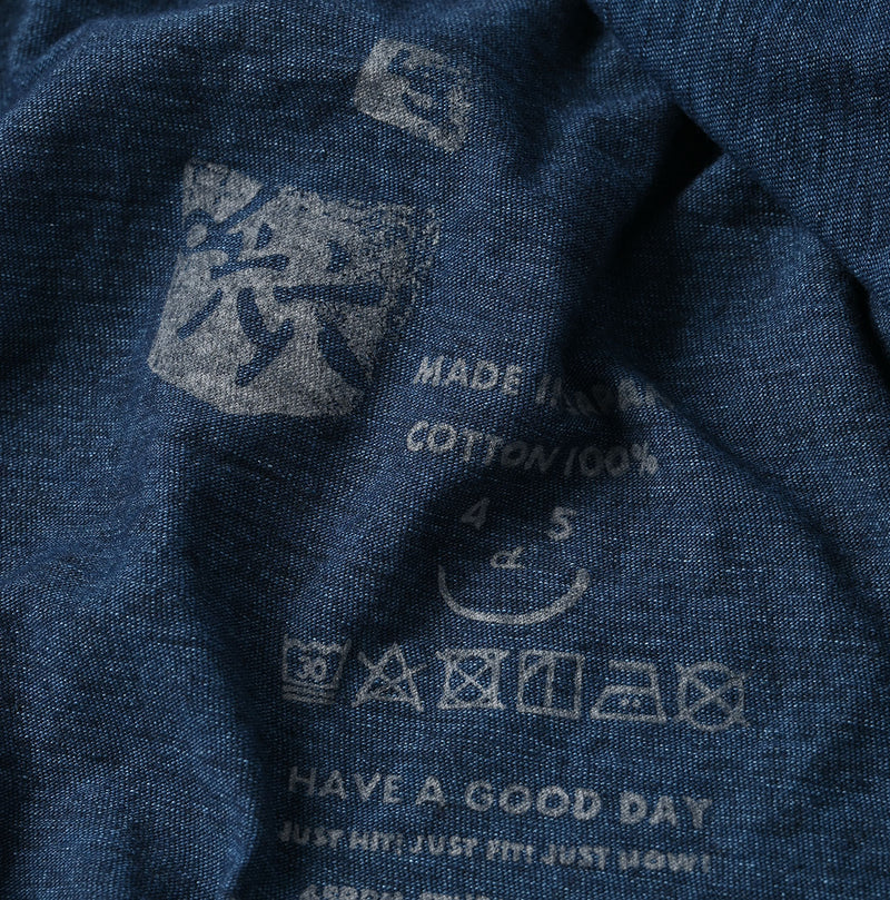 45R Indigo Ocean 908 Long Sleeve T-shirt Nou - Image 20