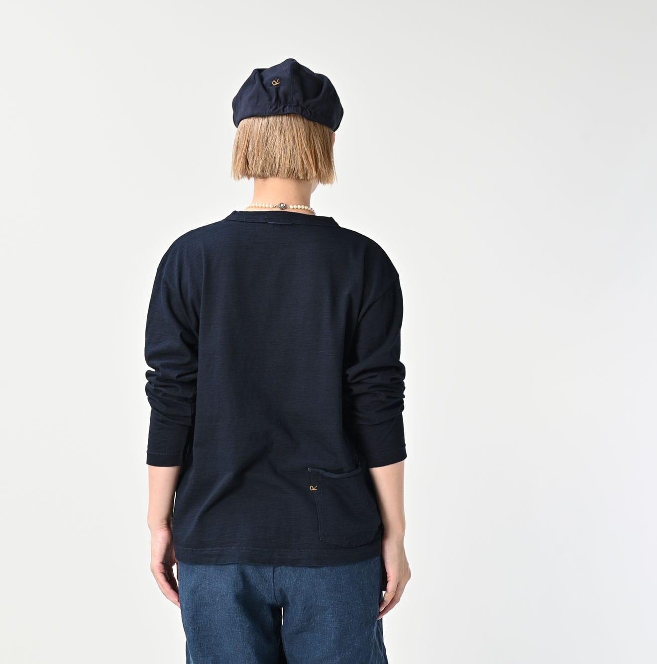 45R Indigo Ocean 908 Long Sleeve T-shirt Nou - Image 7