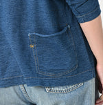 45R Indigo Ocean 908 Long Sleeve T-shirt Zyu