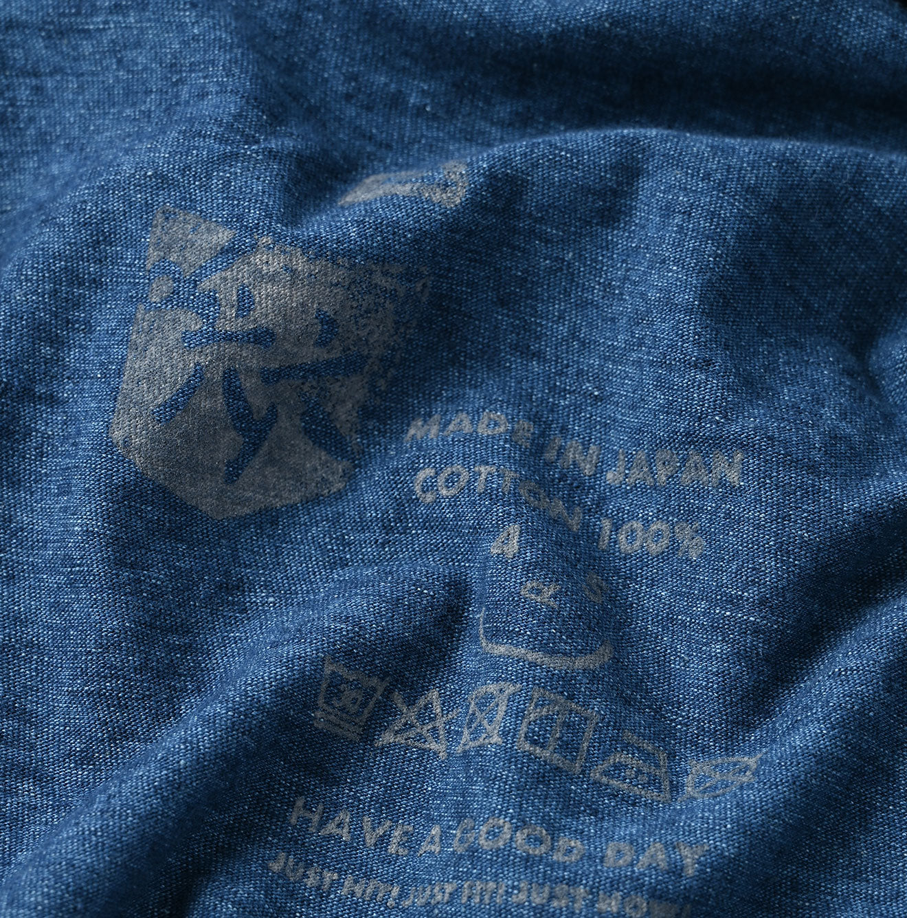 45R Indigo Ocean 908 Long Sleeve T-shirt Zyu