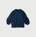 45R Indigo Tenjiku Puff Sleeve T-shirt