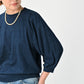 45R Indigo Tenjiku Puff Sleeve T-shirt
