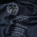 45R Indigo Tenjiku Puff Sleeve T-shirt