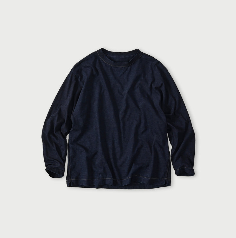 Indigo Umihiko 908 Long Sleeve T-shirt - Image 1
