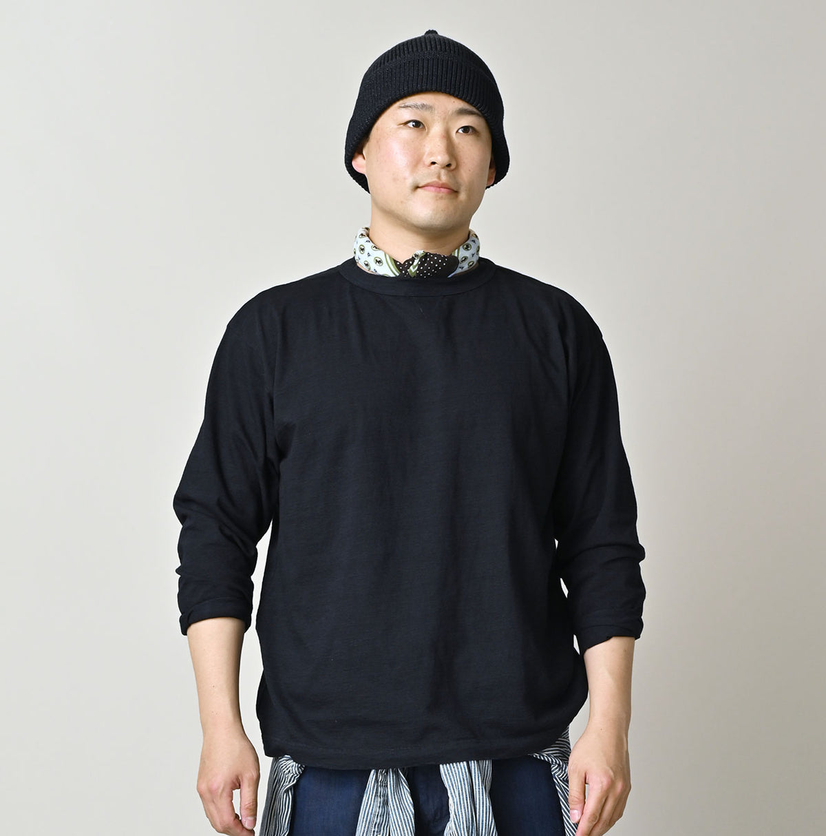 Indigo Umihiko 908 Long Sleeve T-shirt