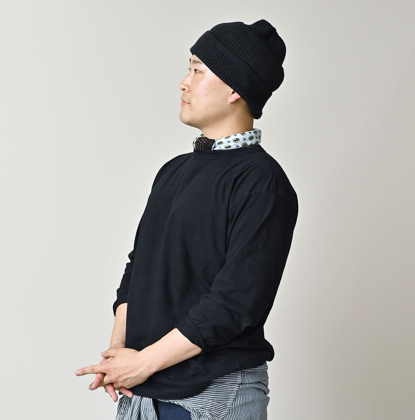 Indigo Umihiko 908 Long Sleeve T-shirt - Image 11