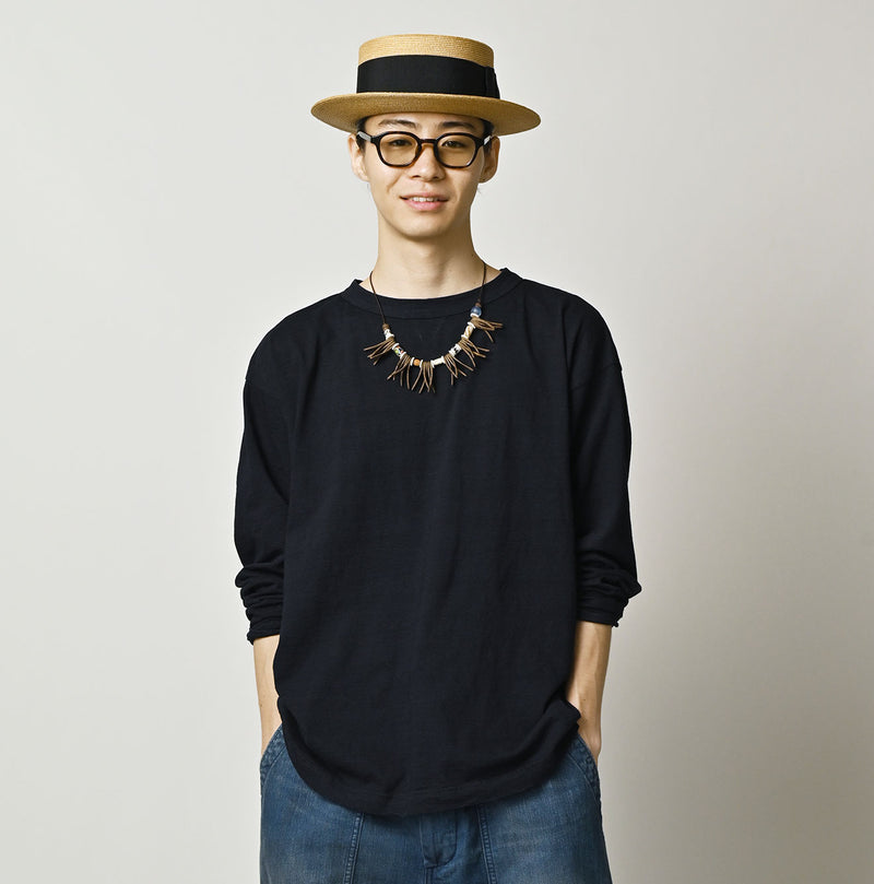 Indigo Umihiko 908 Long Sleeve T-shirt - Image 13