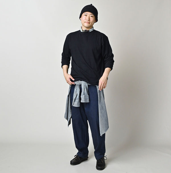 Indigo Umihiko 908 Long Sleeve T-shirt