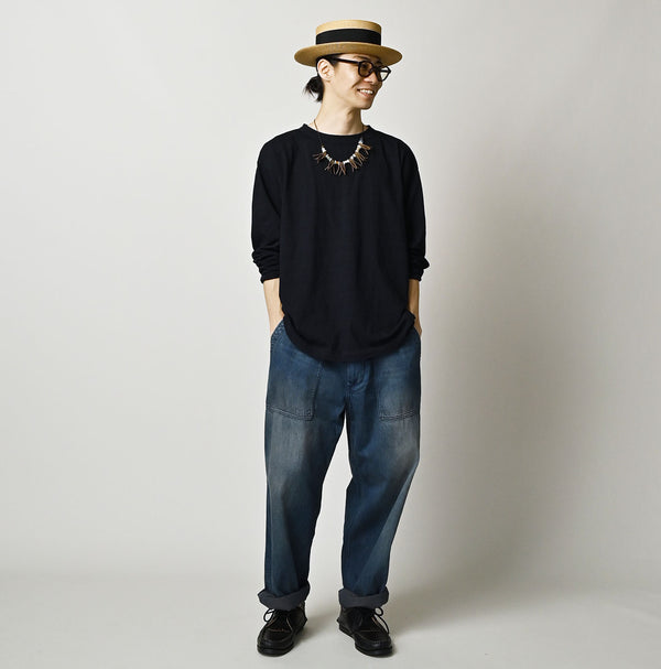 Indigo Umihiko 908 Long Sleeve T-shirt