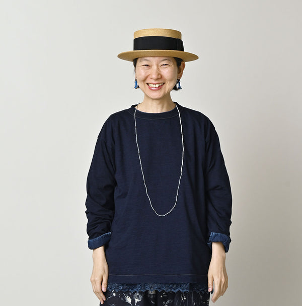 Indigo Umihiko 908 Long Sleeve T-shirt