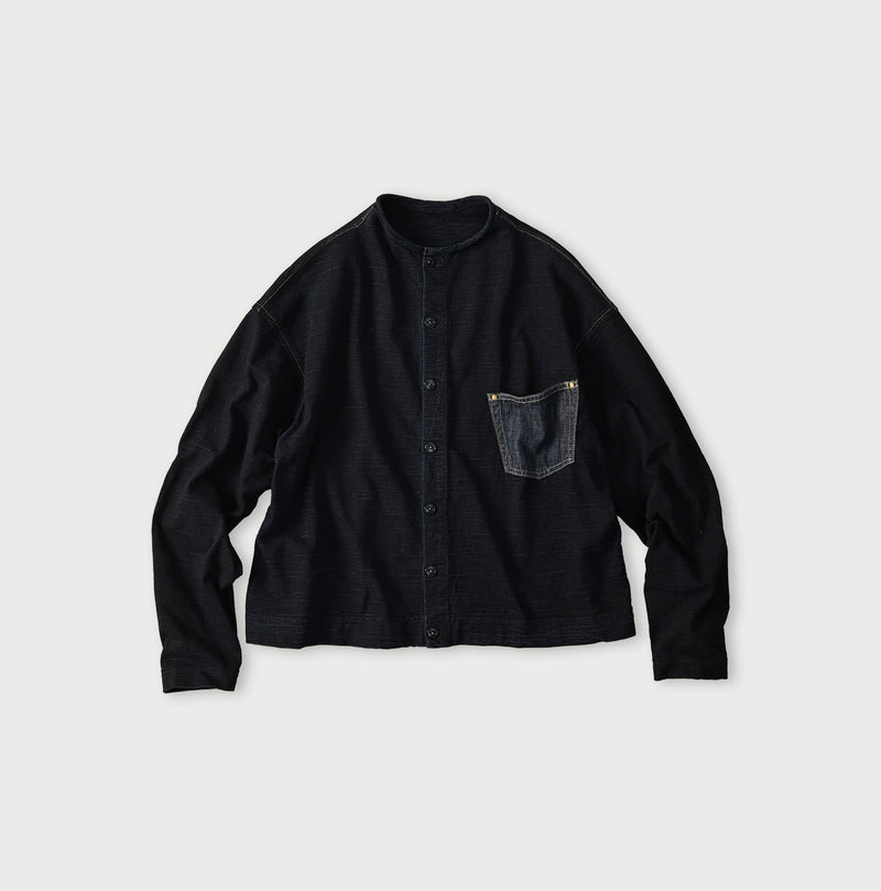 45R Indigo Dekoboko Tenjiku 908 Cardigan - Image 1