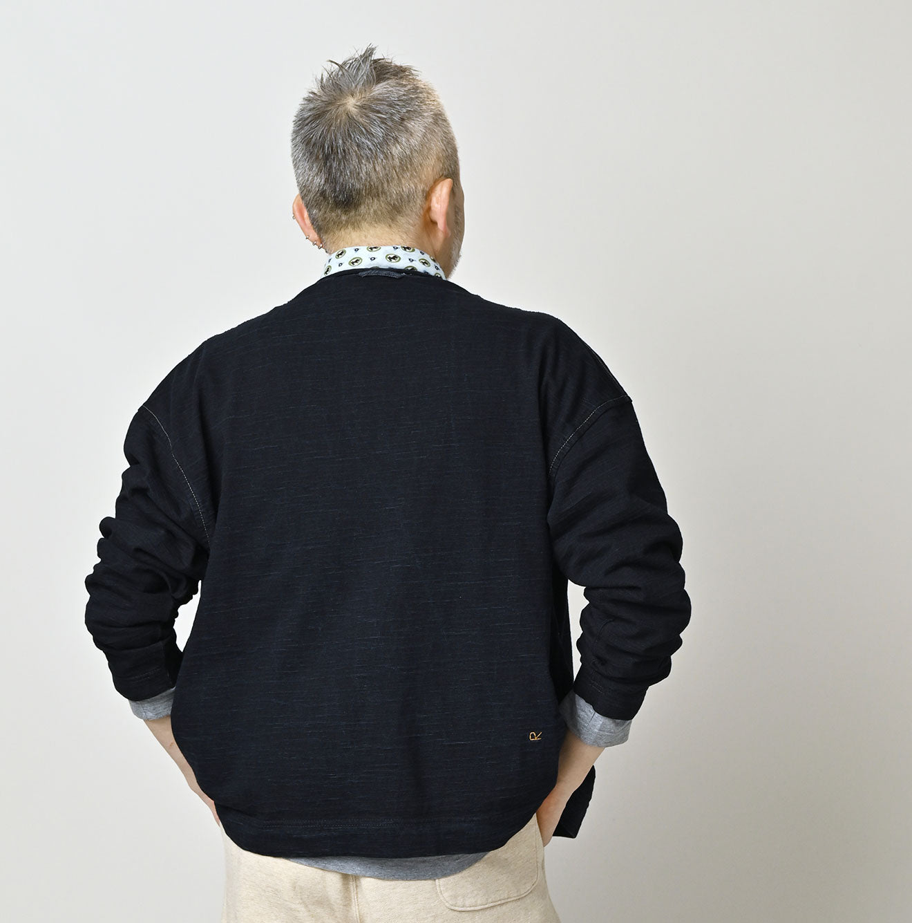 45R Indigo Dekoboko Tenjiku 908 Cardigan - Image 10