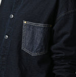 45R Indigo Dekoboko Tenjiku 908 Cardigan