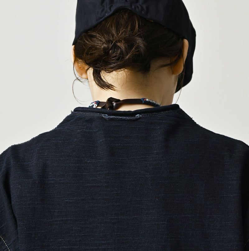 45R Indigo Dekoboko Tenjiku 908 Cardigan - Image 13