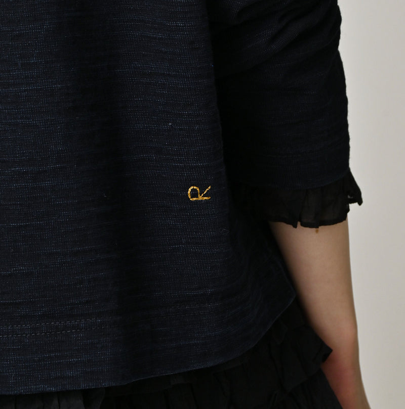 45R Indigo Dekoboko Tenjiku 908 Cardigan - Image 14