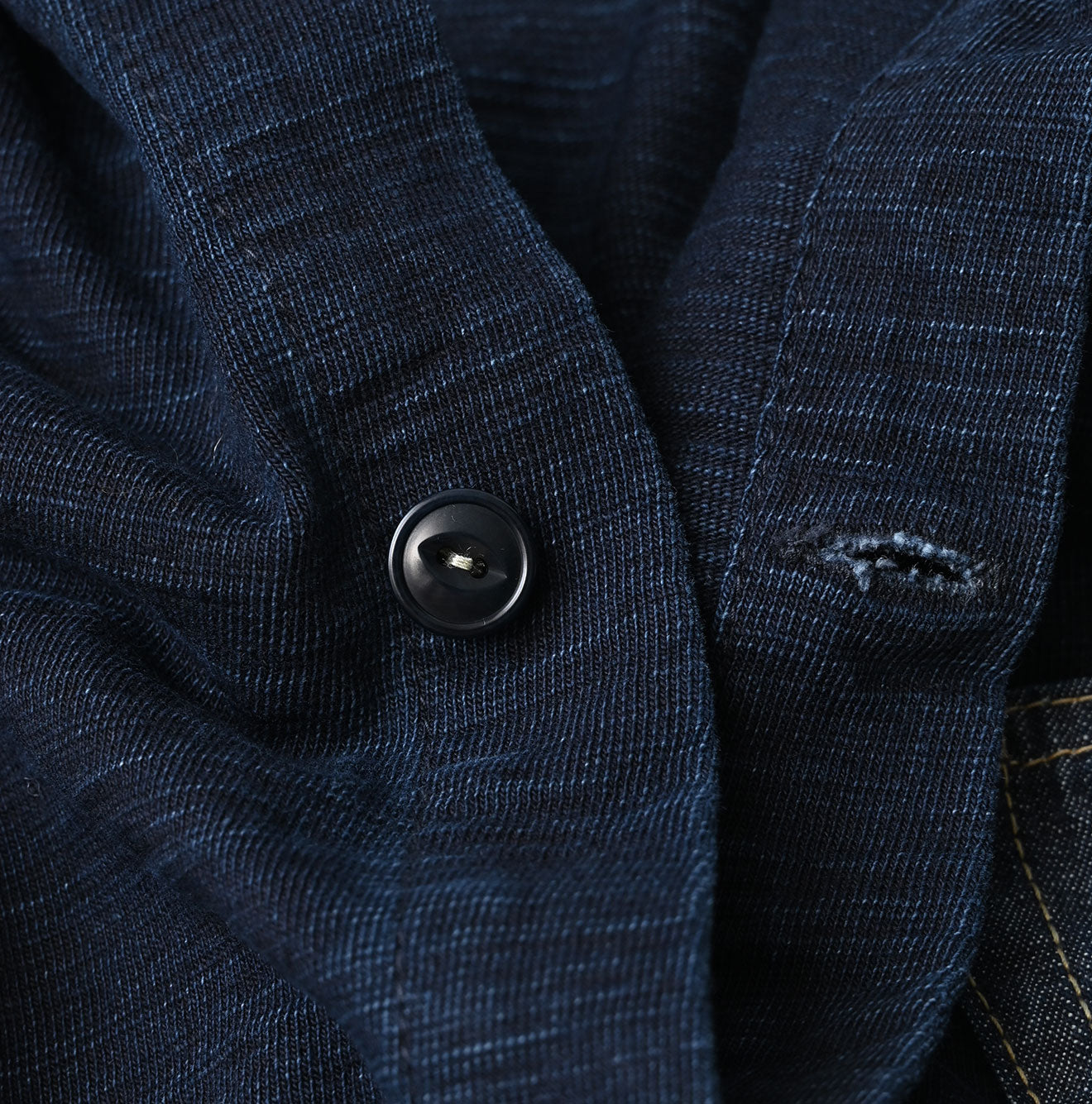 45R Indigo Dekoboko Tenjiku 908 Cardigan - Image 18