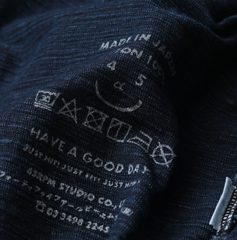 45R Indigo Dekoboko Tenjiku 908 Cardigan - Image 23