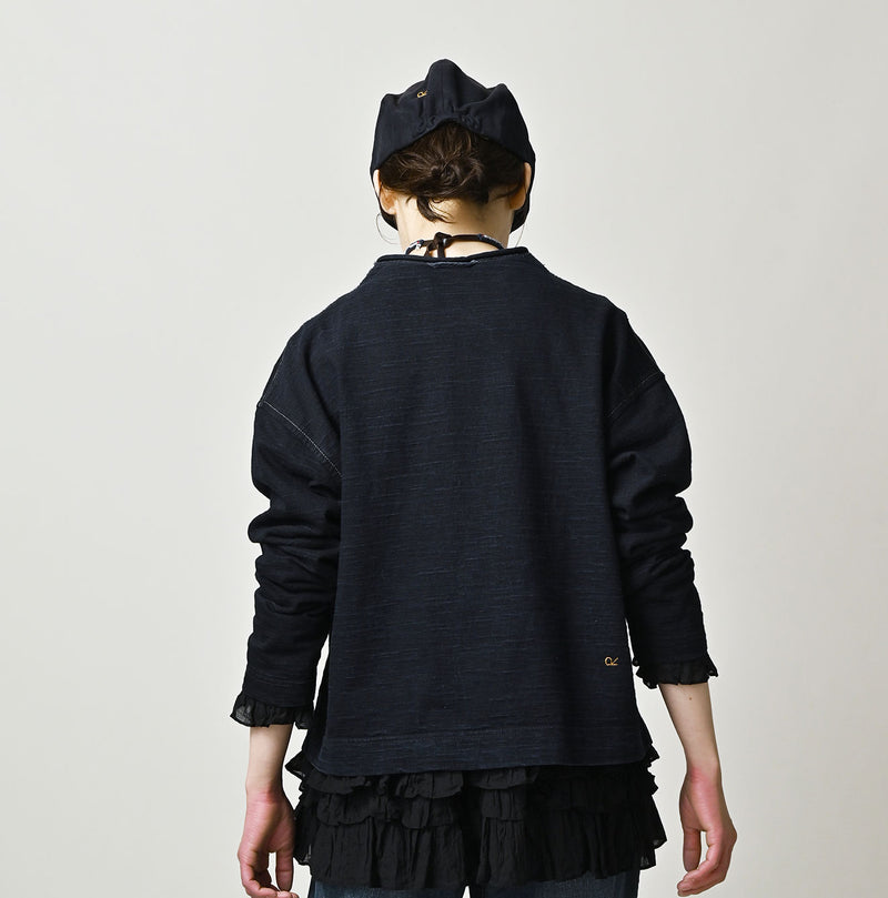 45R Indigo Dekoboko Tenjiku 908 Cardigan - Image 6