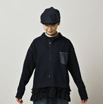 45R Indigo Dekoboko Tenjiku 908 Cardigan