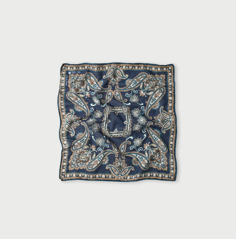 45R Gauze Paisley Sarasa Bandana