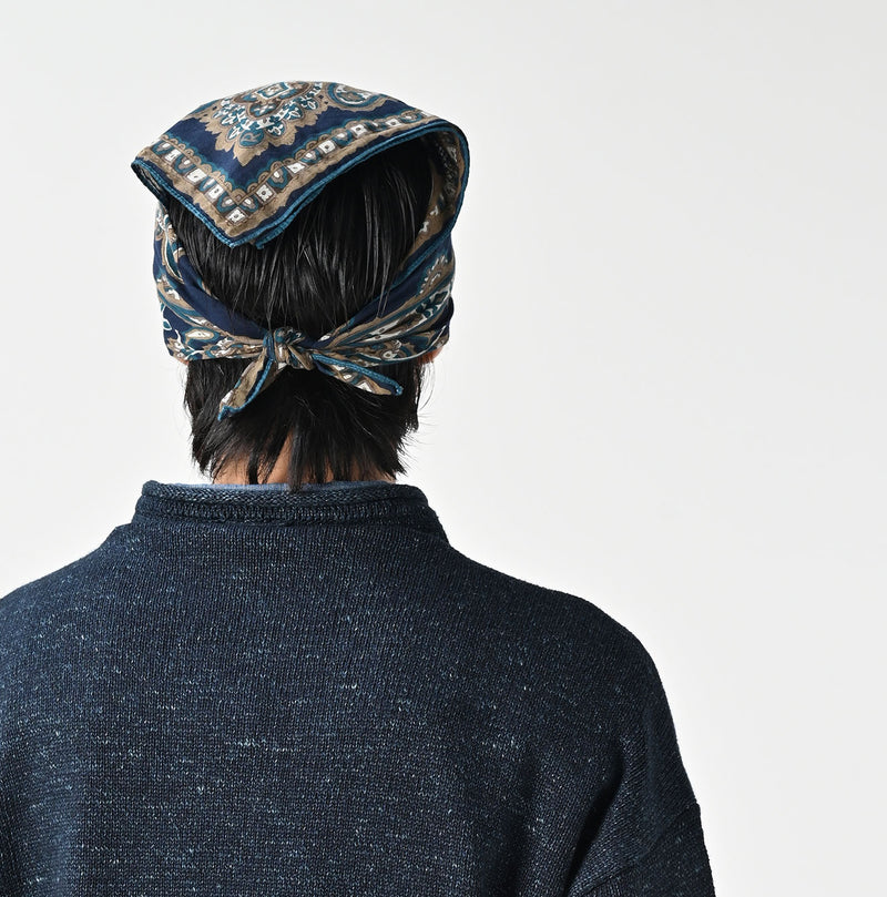 45R Gauze Paisley Sarasa Bandana