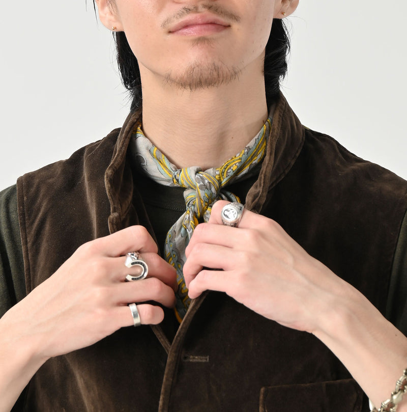 45R Gauze Paisley Sarasa Bandana