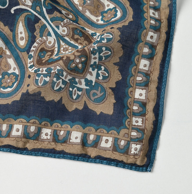 45R Gauze Paisley Sarasa Bandana