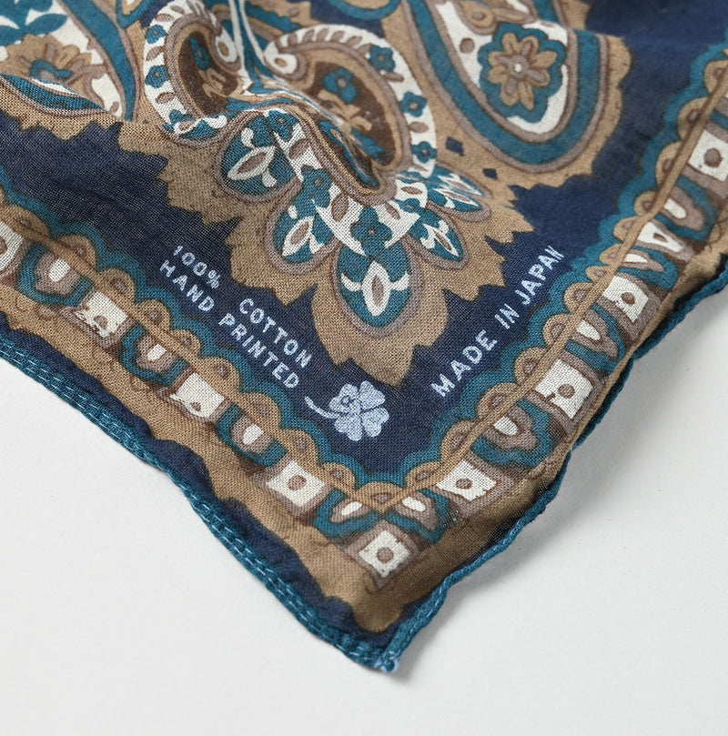 45R Gauze Paisley Sarasa Bandana