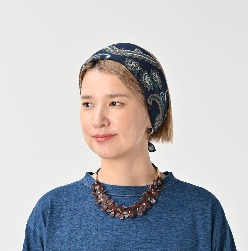 45R Gauze Paisley Sarasa Bandana