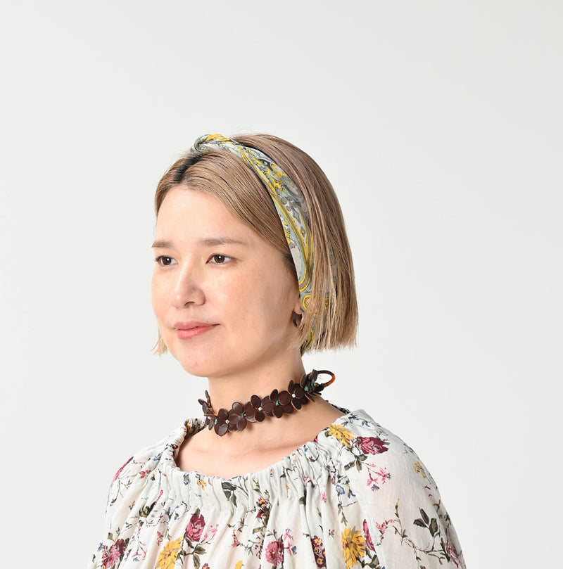 45R Gauze Paisley Sarasa Bandana