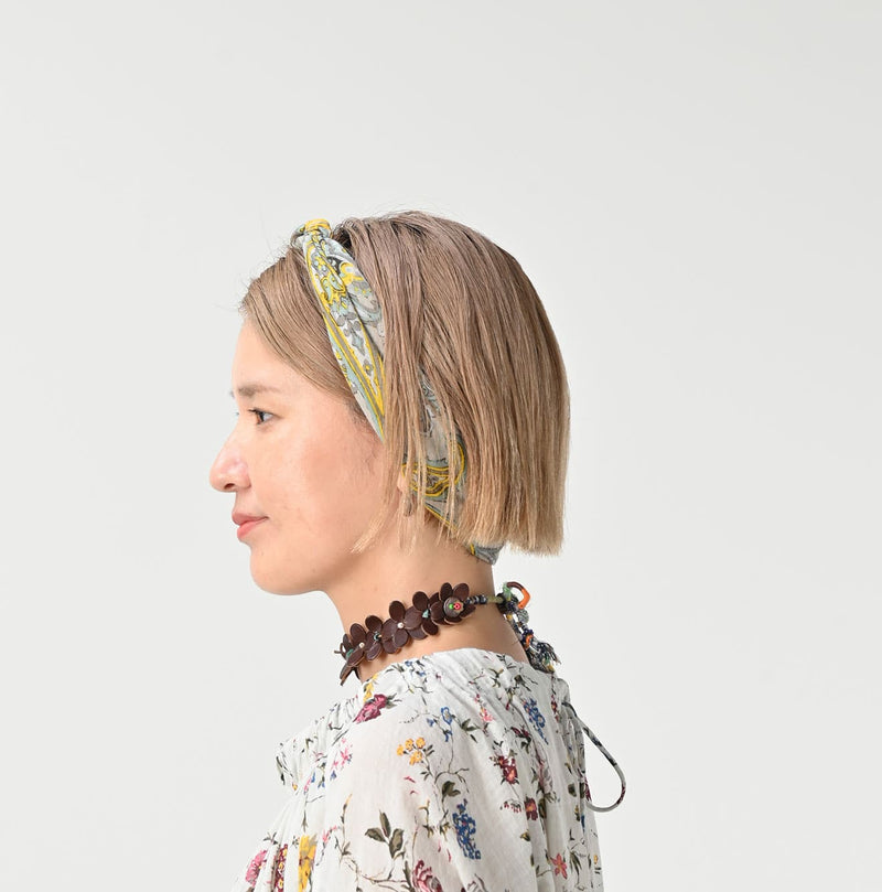 45R Gauze Paisley Sarasa Bandana