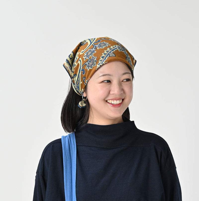 45R Gauze Paisley Sarasa Bandana