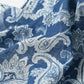 45R Indigo Gauze Paisley Sarasa Bandana