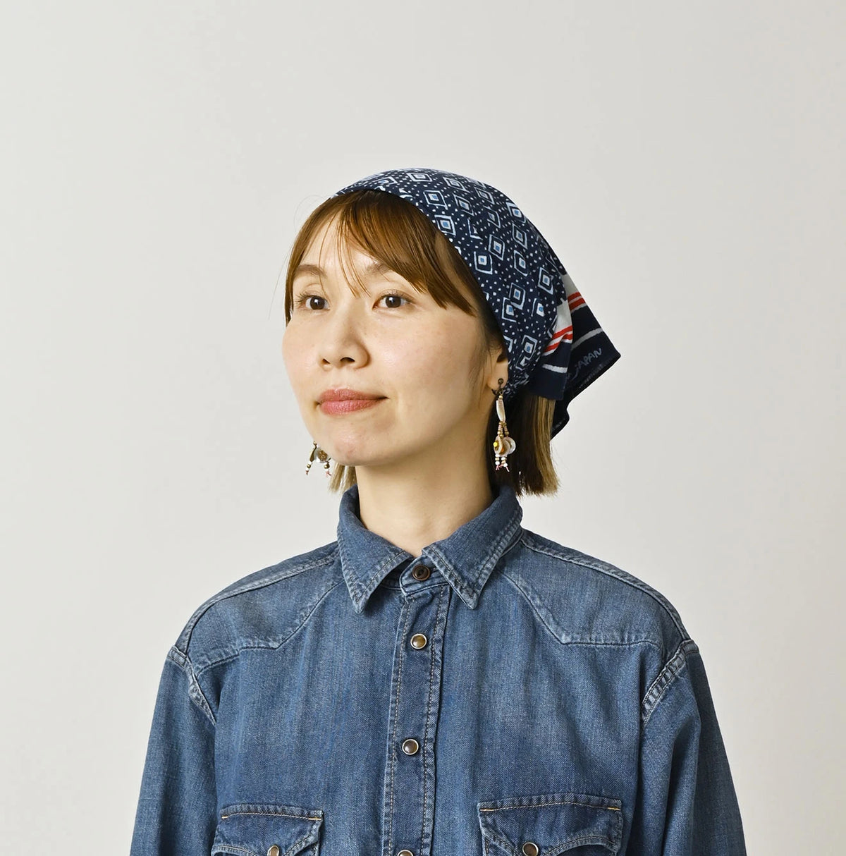45R Tenjiku Ishidatami Bandana