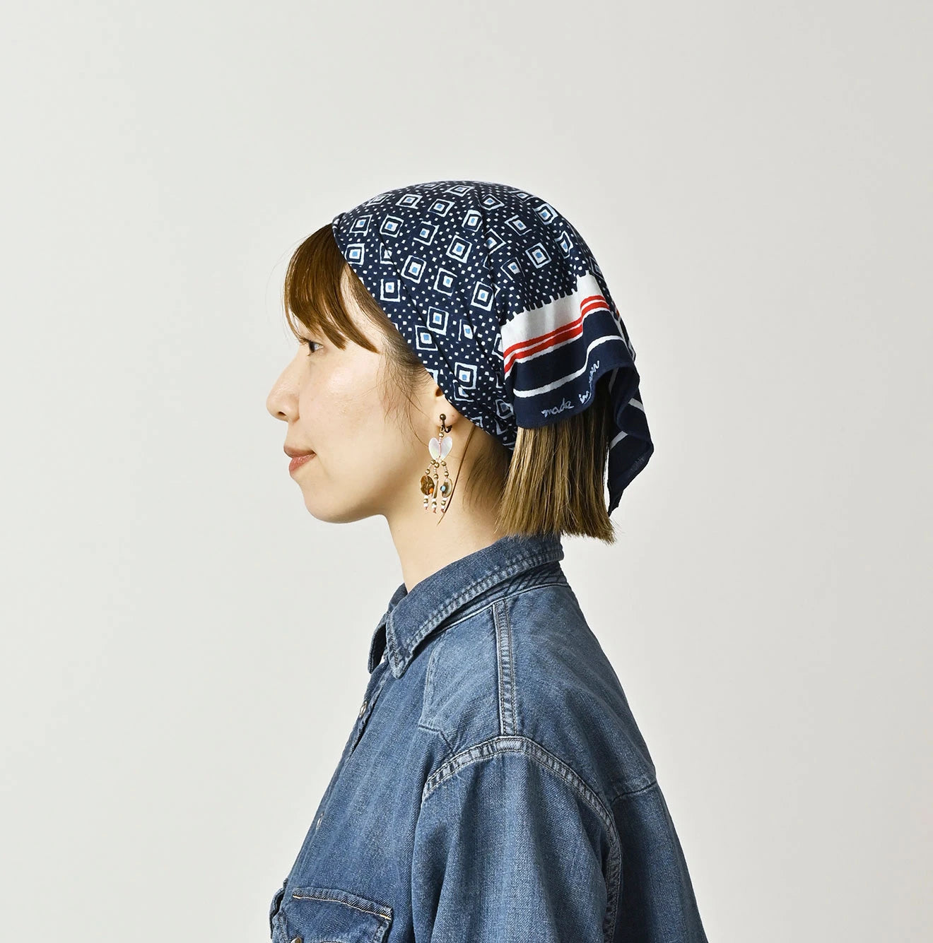 45R Tenjiku Ishidatami Bandana - Image 10