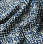 45R Indigo Tenjiku Ishidatami Bandana